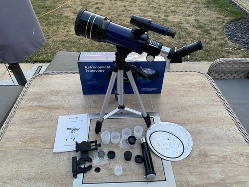 Esslnb telescope with - with, phone