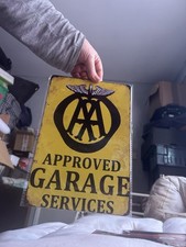 Reproduction garage sign - sign,