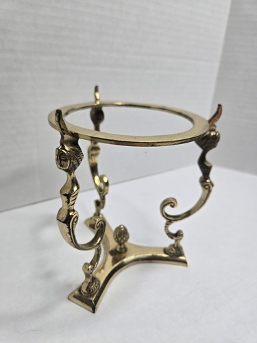Vintage crystal ball - ball, stand