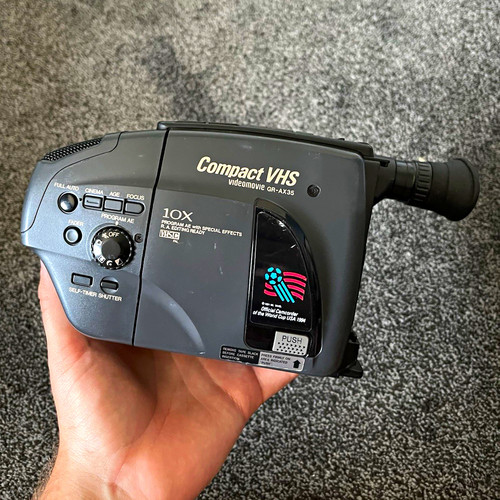 Jvc ax35 vhs handheld - jvc, gr-ax35