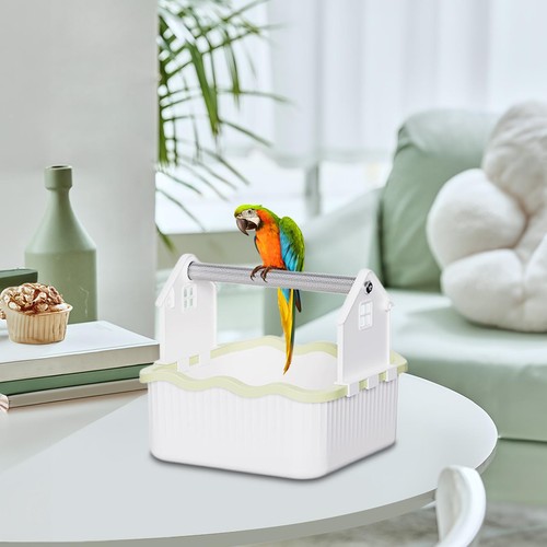 Portable parrot play stand - portable,