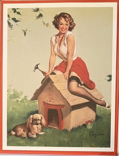 Gil elvgren pin print - gil,