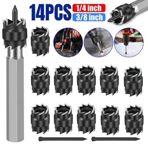 14pcs double sided - 3/8",