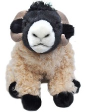 Black Faced Sheep Plush Soft Toy Lamb Teddy. by Faithful Friends, Gift. 23cmH