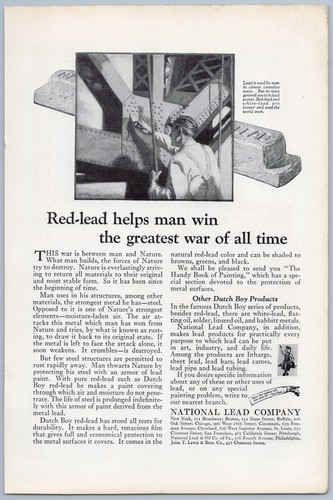 1925 national lead vintage - 1925,