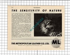 The Metropolitan Leather Co Ltd Great Harwood Lancashire - 1951 Advert