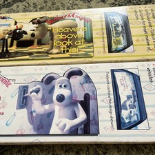 Wallace and Gromit, in car
