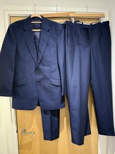 John Blades Navy Mohair Suit