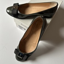 Russell & Bromley Ladies Shoes In grey Patent Leather Size 4.5