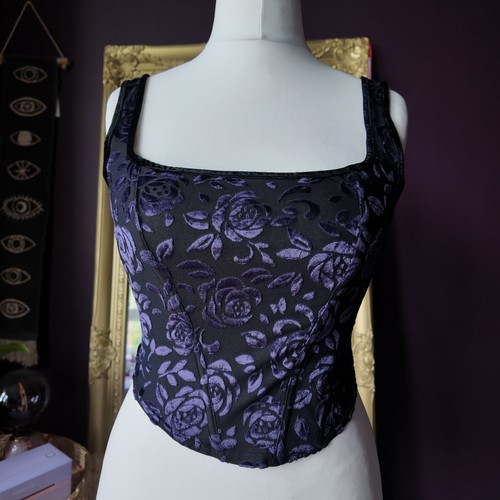 Vintage goth whimsigoth velvet - goth,