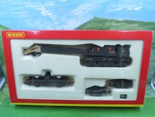 Hornby R6610 BR Breakdown Crane (Rapier) weathered black - Mint