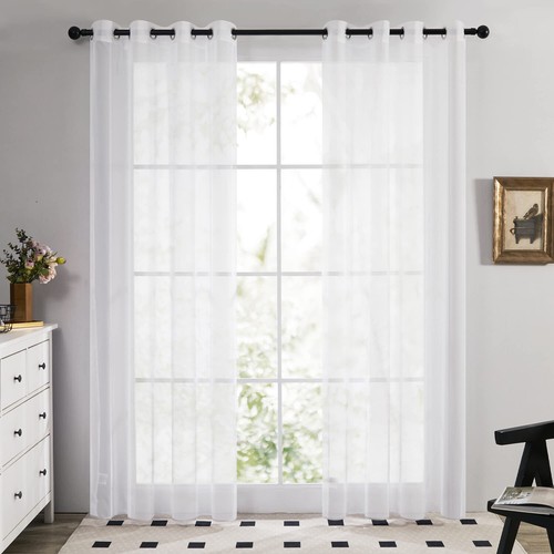 Pair voile eyelet - (x2),