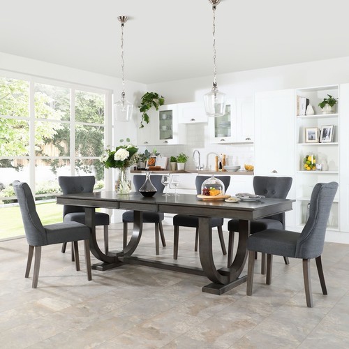 Extending dining table - extending,