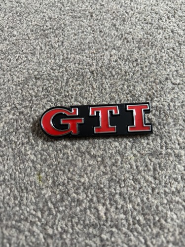 Gti front grill badge - gti,