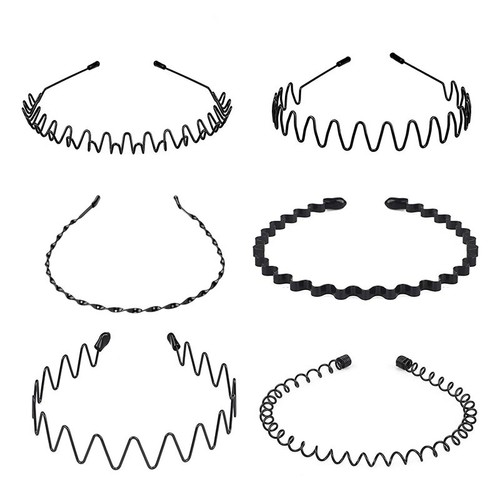 6pcs unisex metal - 6pcs, hair