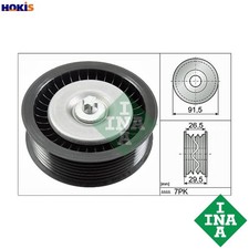 DEFLECTIONGUIDE PULLEY VRIBBED