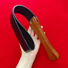 BDSM Bondage Whip Black Spanking Paddle For Couples Fetish Role Play Flogger
