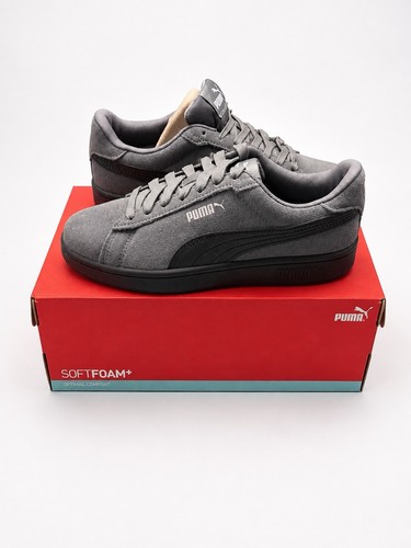 Puma suede classic grey black - grey,