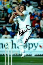 Ian Beefy Botham Signed 6x4