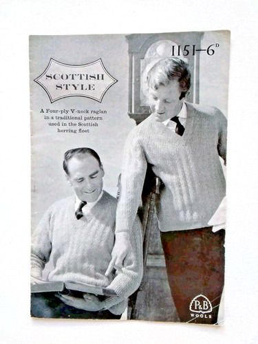 Vintage knitting pattern - &,