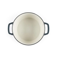 Salter 20cm Chester Casserole Pot Cast Iron Dutch Oven PFAS Free All Hobs Green