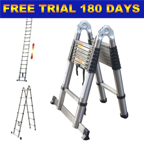 Telescopic ladder 5m - telescopic,