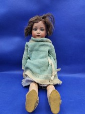  GERMANY Bisque Antique Doll Sleeping Eyes Open Mouth C 1888-1910