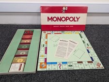 Vintage 1961 Monopoly Board