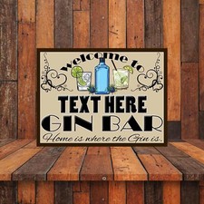 GIN BAR GLASS THEME