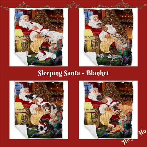 Christmas santa sleeping with - santa,