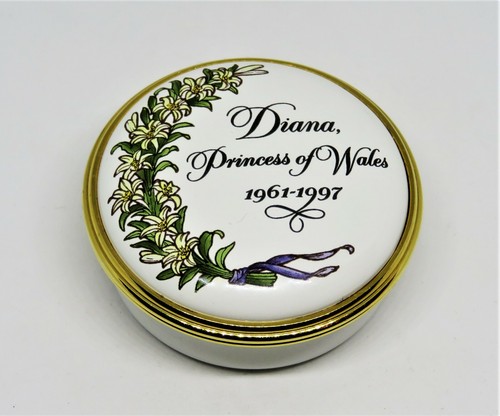 Halcyon days enamel box - enamel,