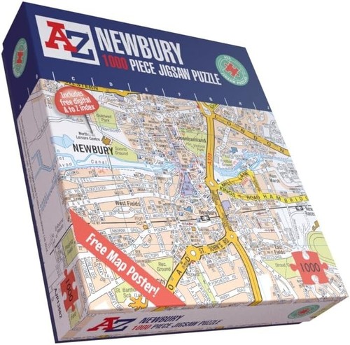 Great britain map - a-z, of