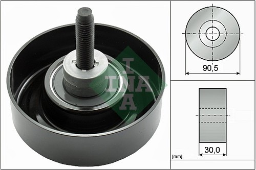 Deflection guide pulley - deflection/guide,