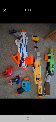 Various nerf guns big - nerf, guns,