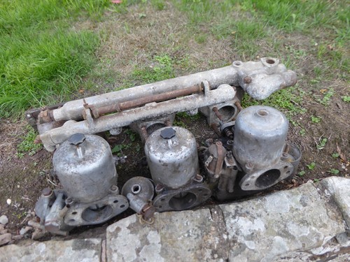 Jaguar mk10 set of triple - 3.8,