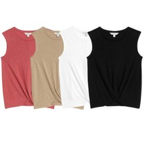 M&S Top LINEN BLEND VEST