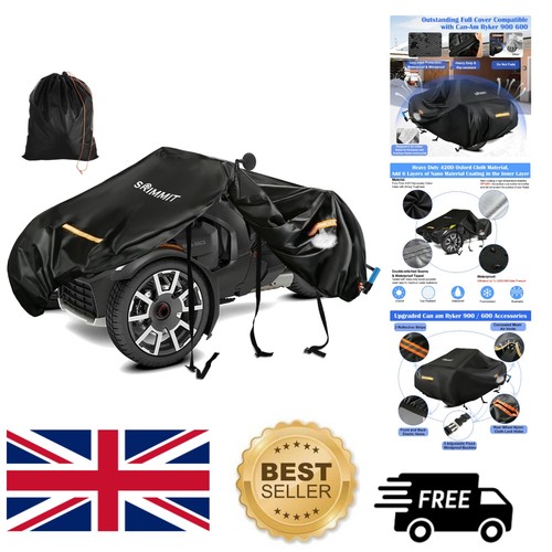 Wheel motorbike cover - 3-wheel,