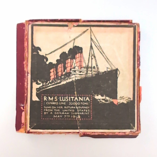 Wwi rms lusitania souvenir - wwi,