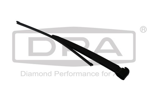 Wiper arm window cleaning - cleaning, for