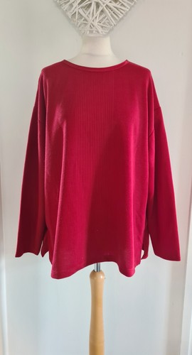 Ladies bonmarche red satin - red,