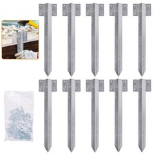 10x Railway Sleeper Brackets