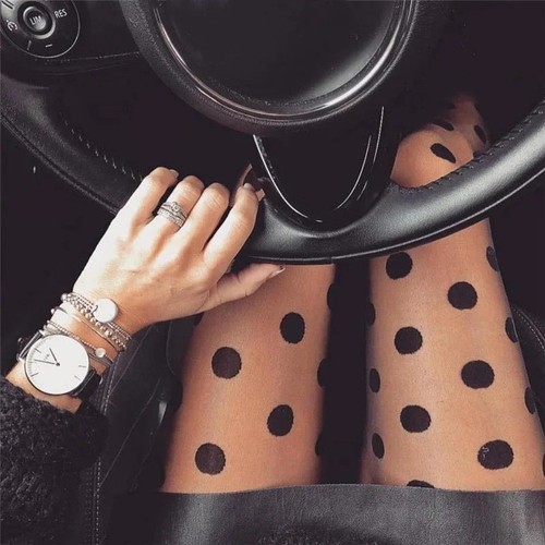 Heart pattern polka dot - pattern, sheer
