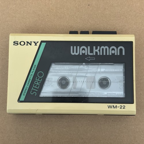 Vintage yellow sony - yellow,