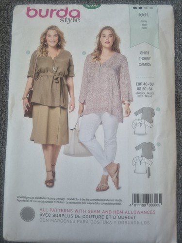 Burda sewing pattern 6306 - sewing,