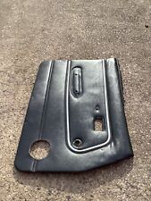 Ford Escort MK1,  4 Door Front Left Door Card Black Leather With Chrome Strip