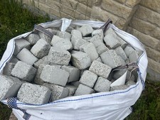 Bag cobble sets white - cobble,