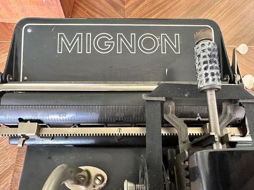 Mignon typewriter vintage - mignon,