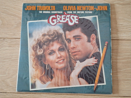 Grease ost album double - grease,