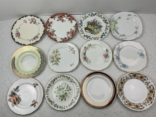 Vintage bone china mismatch - bone,
