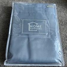 Home curtains 65”x54” Soft Touch Woven Blockout 3” Tape Curtains Soft grey NEW 